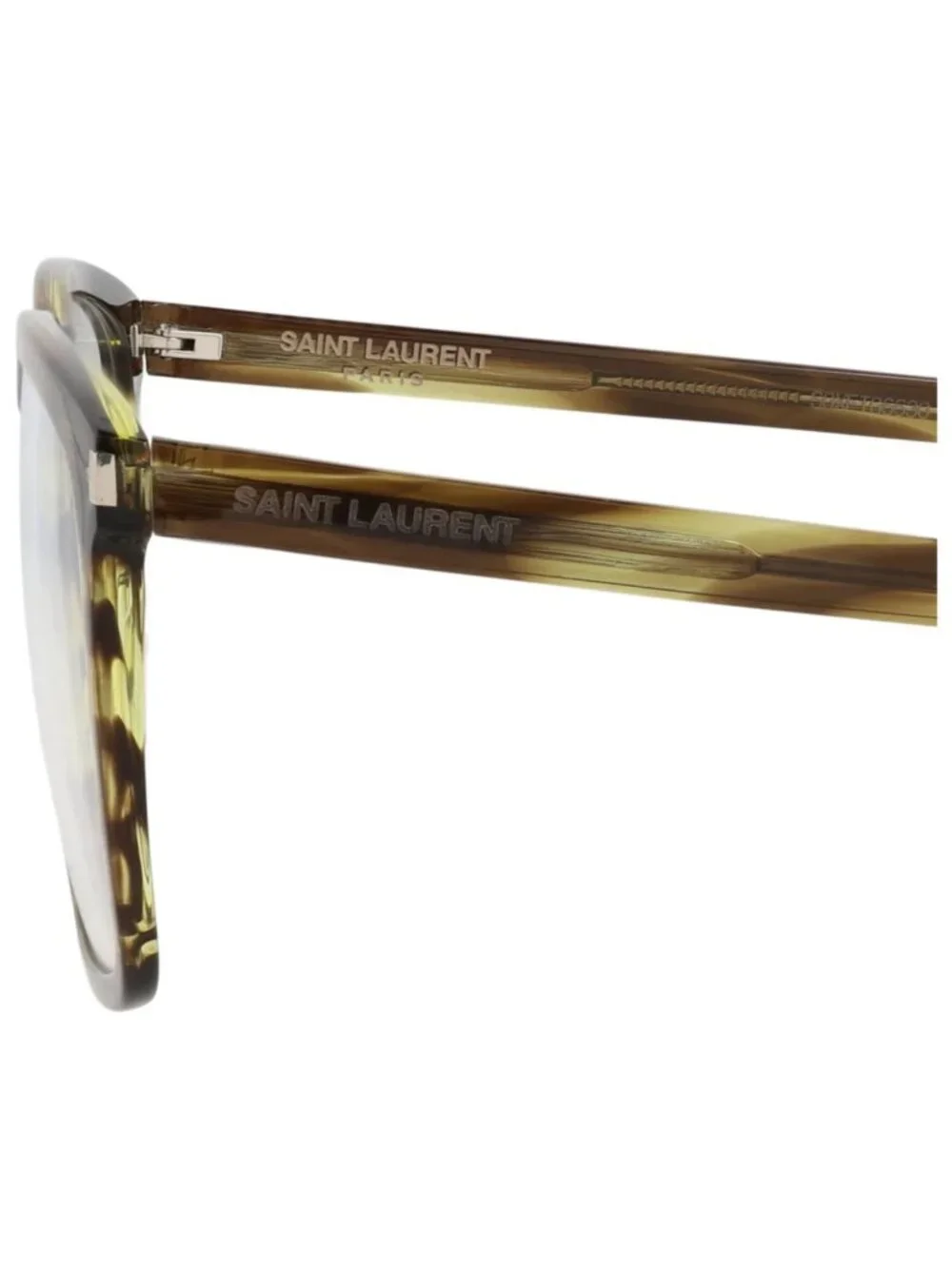 New Saint Laurent Women's Eyeglasses Square Rectangle Acetate Frame Unisex